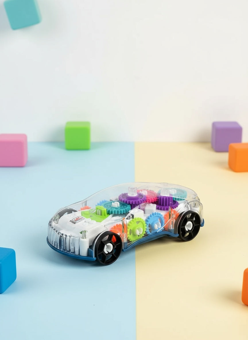 Gear Car Toy With Light and Music For Kids