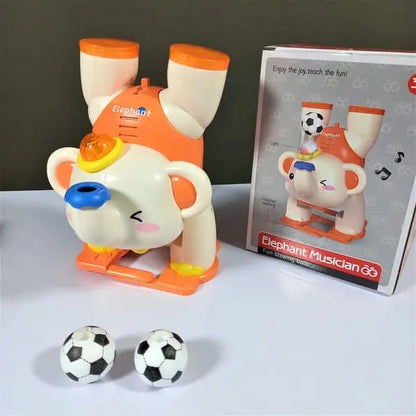 Blowing Ball Elephant Toy With Music & Lights